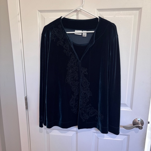 Chico's Tops - Chicos tank and cardigan set